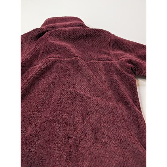 Patagonia Women’s Retool Snap T Pullover Fleece Jacket Wine Maroon Red - Size S - Picture 12 of 13